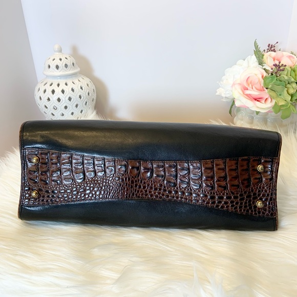 Brahmin Tuscan Collection Baguette Leather Bag EUC - Picture 12 of 13